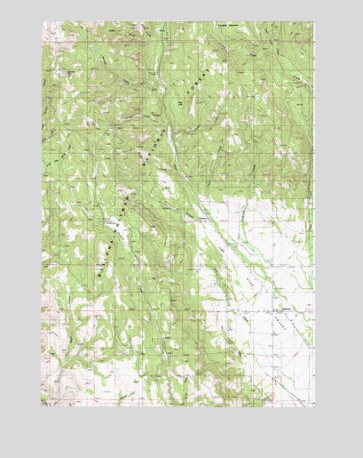 Jimtown, OR USGS Topographic Map