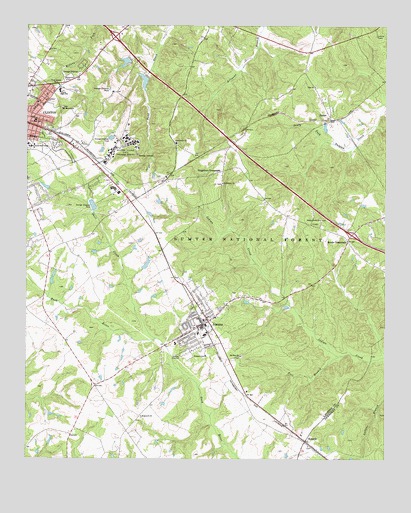 Joanna, SC USGS Topographic Map