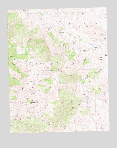 Joaquin Rocks, CA USGS Topographic Map