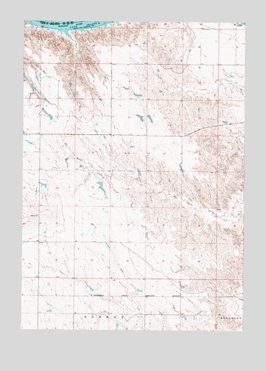 Joe Creek SE, SD USGS Topographic Map