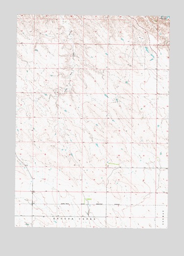 Joe Creek SW, SD USGS Topographic Map