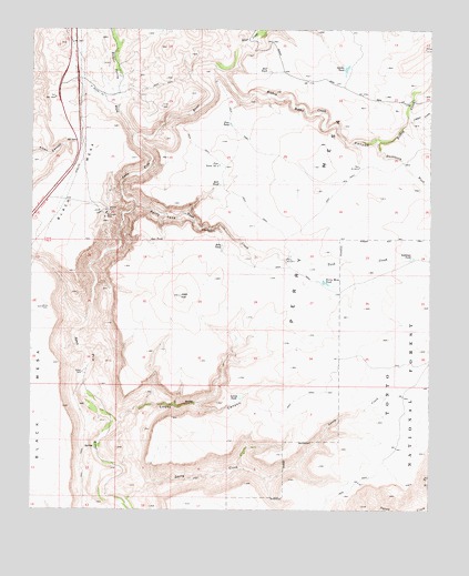 Joes Hill, AZ USGS Topographic Map