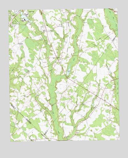 Johns, NC USGS Topographic Map