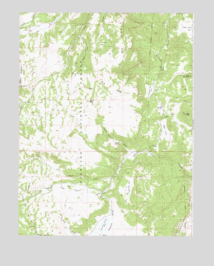 Johns Peak, UT USGS Topographic Map