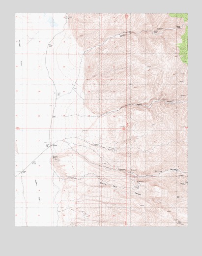 Ballarat, CA USGS Topographic Map