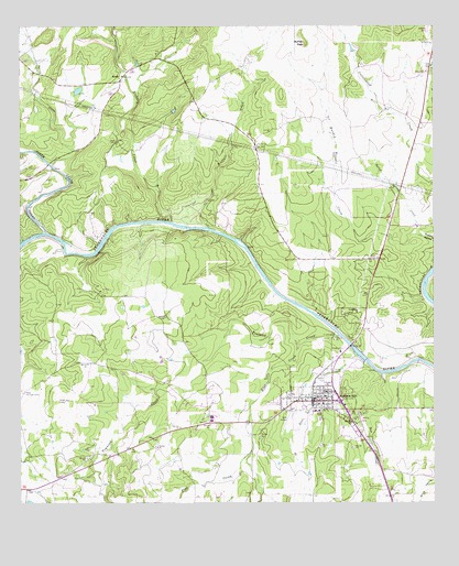 Johnson City, TX USGS Topographic Map