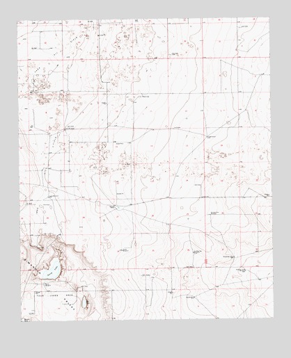 Johnson Ranch, NM USGS Topographic Map