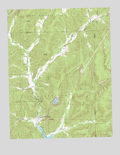 Johnson Shut-ins, MO USGS Topographic Map
