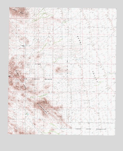 Johnson Well, AZ USGS Topographic Map
