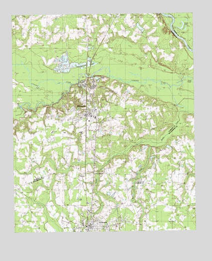 Johnsonville, SC USGS Topographic Map