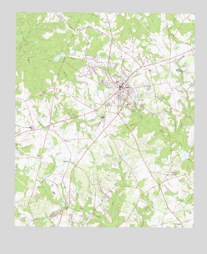 Johnston, SC USGS Topographic Map