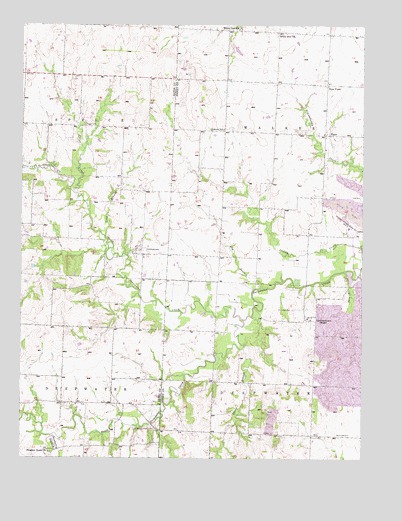 Johnstown, MO USGS Topographic Map