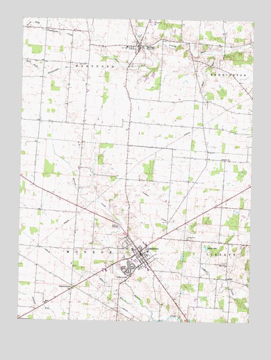 Johnstown, OH USGS Topographic Map