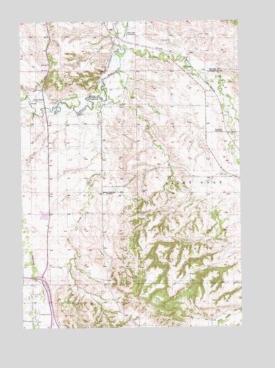 Jolly, SD USGS Topographic Map