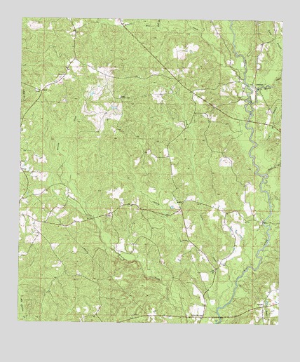 Jonathan, MS USGS Topographic Map