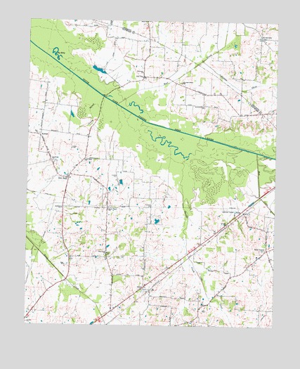 Jones, TN USGS Topographic Map