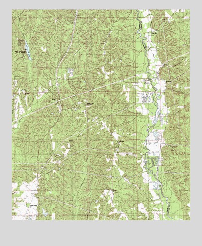 Jones, AL USGS Topographic Map