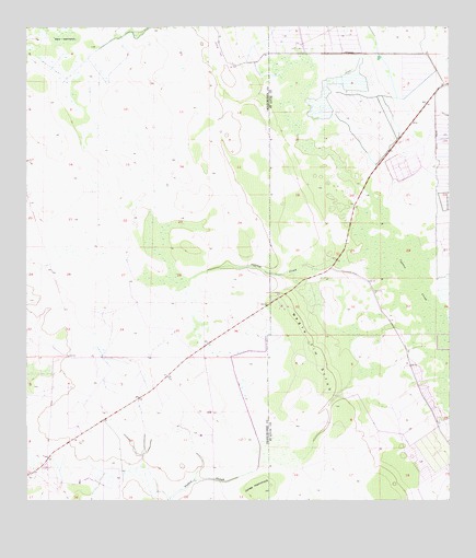 Jones Hammock, FL USGS Topographic Map