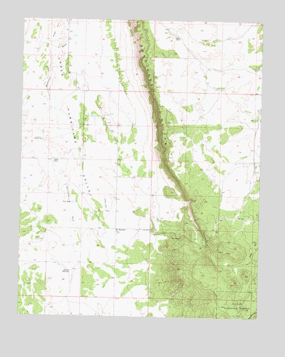 Jones Hill, AZ USGS Topographic Map
