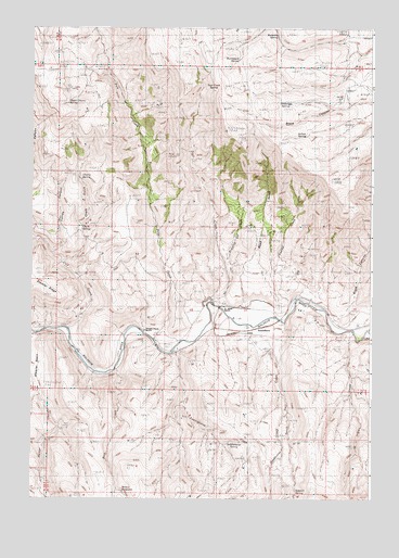 Jonesboro, OR USGS Topographic Map