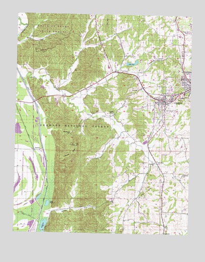 Jonesboro, IL USGS Topographic Map