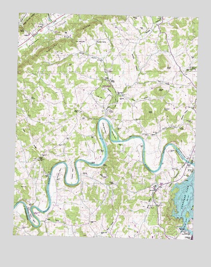 Joppa, TN USGS Topographic Map