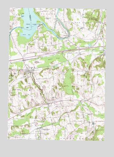 Jordan, NY USGS Topographic Map