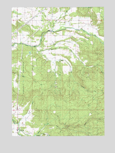Jordan, OR USGS Topographic Map
