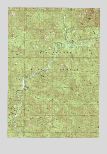 Jordan Creek, OR USGS Topographic Map