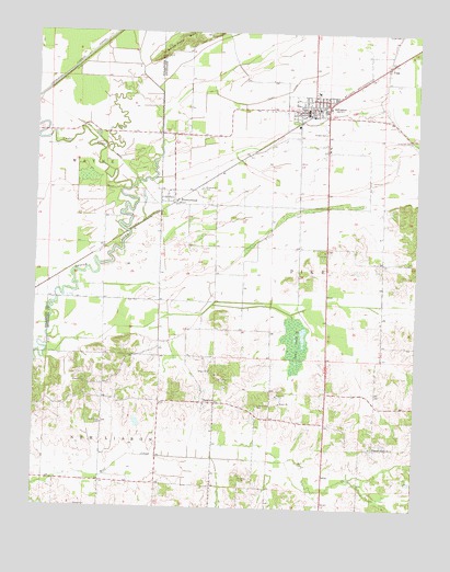 Advance, MO USGS Topographic Map