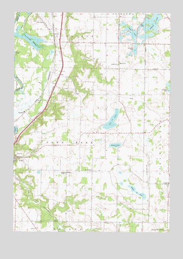 Jordan East, MN USGS Topographic Map