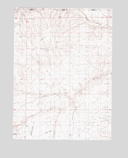 Jordan Meadow NW, NV USGS Topographic Map