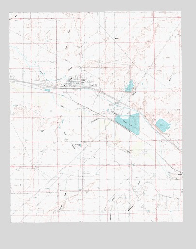 Joseph City, AZ USGS Topographic Map