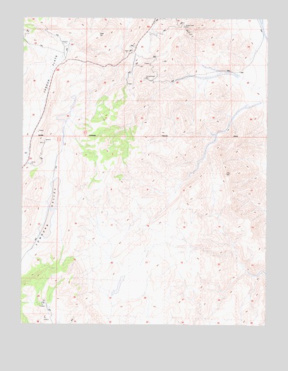 Joshua Flats, CA USGS Topographic Map