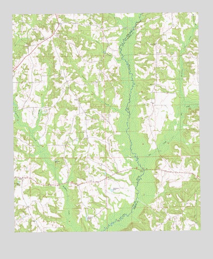 Josie, AL USGS Topographic Map