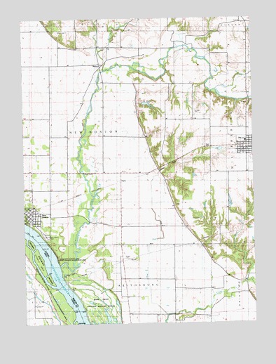 Joy, IL USGS Topographic Map