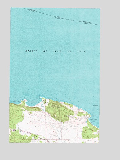 Joyce, WA USGS Topographic Map