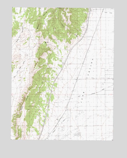 Juab, UT USGS Topographic Map