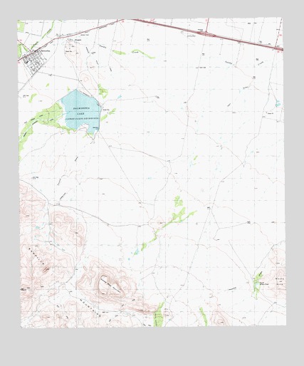 Balmorhea, TX USGS Topographic Map