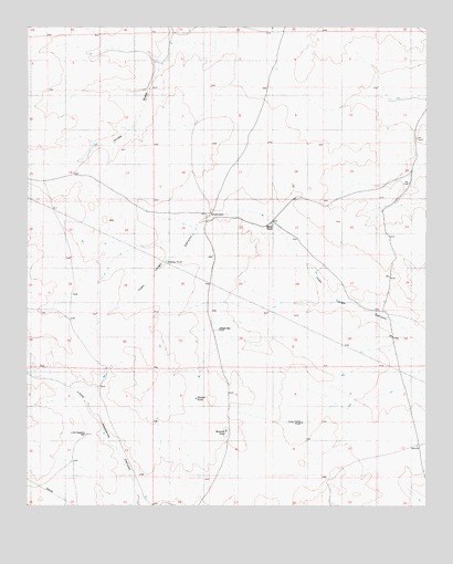 Juan Largo Canyon West, NM USGS Topographic Map