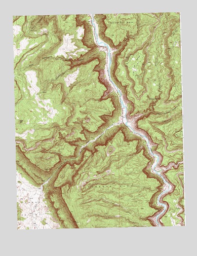 Juanita Arch, CO USGS Topographic Map
