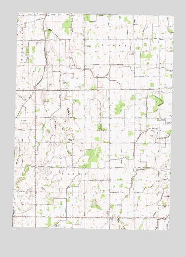Juhl, MI USGS Topographic Map