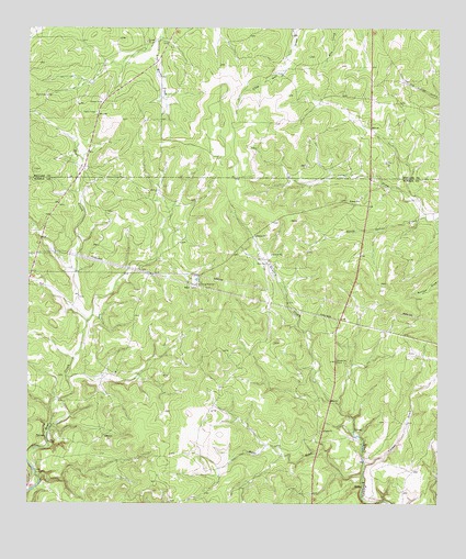 Julio Draw, TX USGS Topographic Map