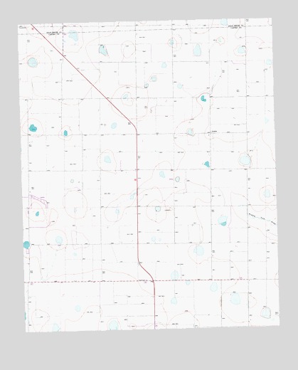 Jumbo, TX USGS Topographic Map