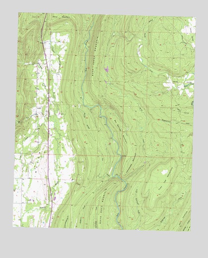 Jumbo, OK USGS Topographic Map