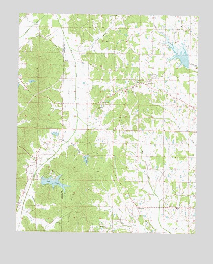 Jumpertown, MS USGS Topographic Map