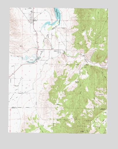 Junction, UT USGS Topographic Map