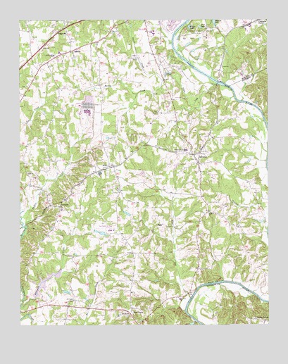 Advance, NC USGS Topographic Map