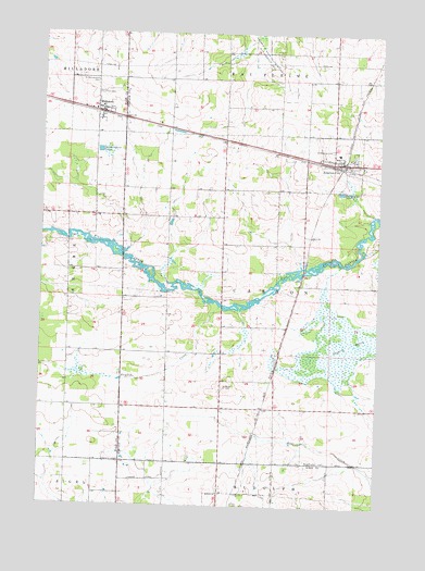 Junction City, WI USGS Topographic Map
