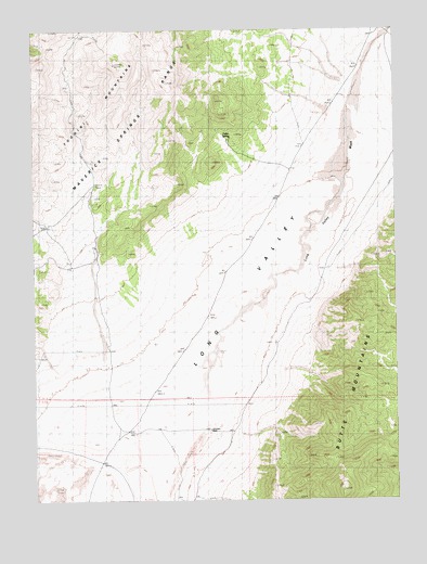 Junction Well, NV USGS Topographic Map